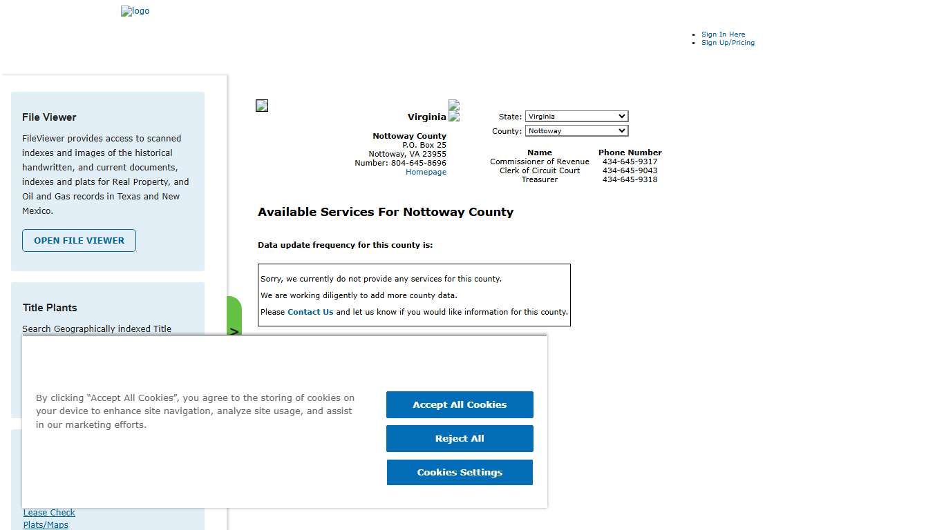Search Nottoway County Public Property Records Online CourthouseDirect.com